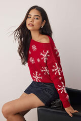Trendyol Christmas jumper red