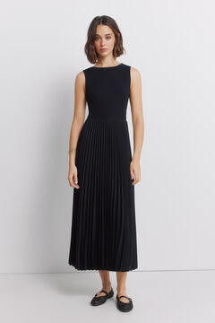 Springfield Two-fabric dress