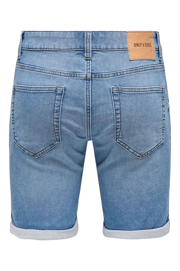 Only & Sons Bermuda vaquera azul