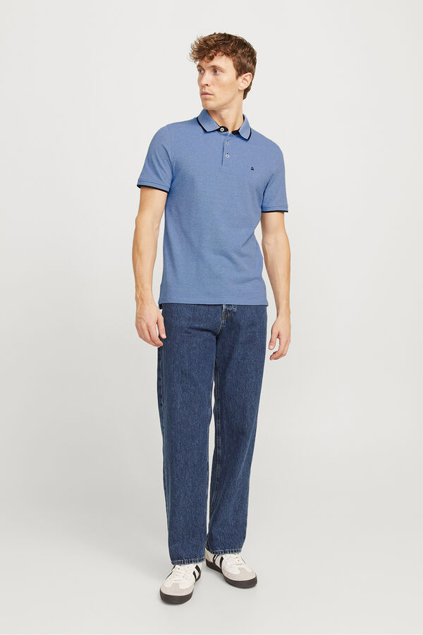 Jack & Jones Poloshirt Slim Fit Blau