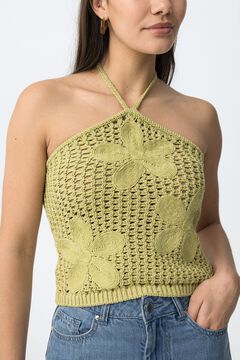 Tiffosi Top tricotado slim