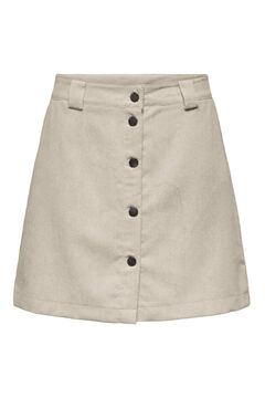 Springfield Short corduroy skirt brun