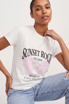 Jack & Jones T-shirt sem mangas estampada