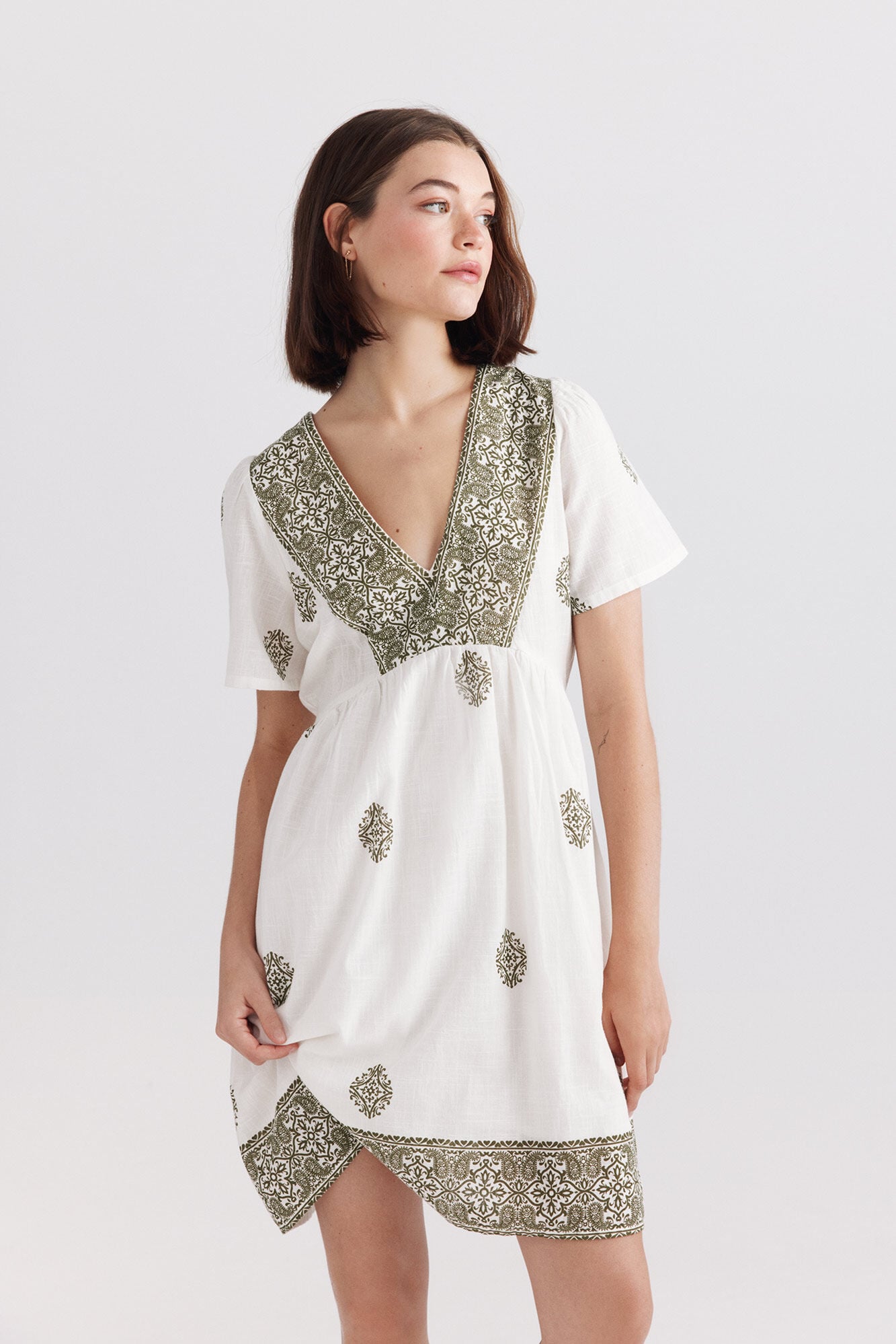 Springfield Border print dress