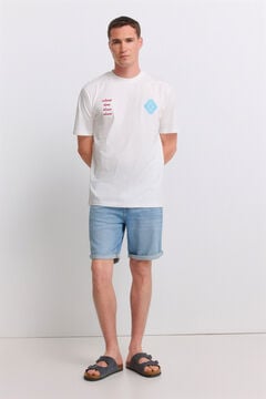 Springfield Bermuda vaquera ultra ligera slim fit