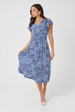 Brave Soul Vestido largo estampado