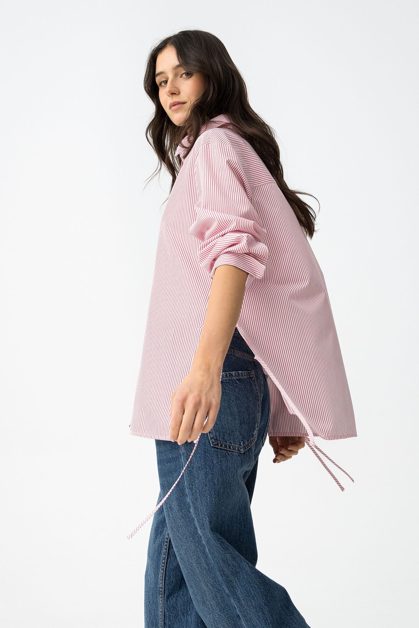 Tiffosi Camisa relaxed rayas