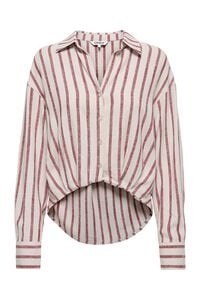 Only Gestreiftes Leinenhemd