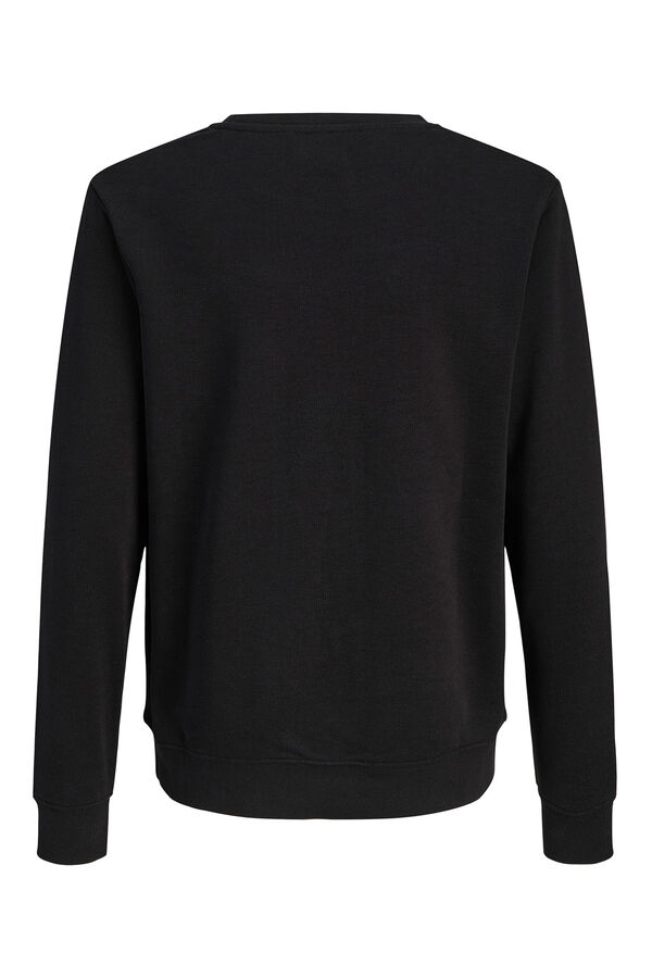 Jack & Jones Junior Sudadera logo cuadrado negro