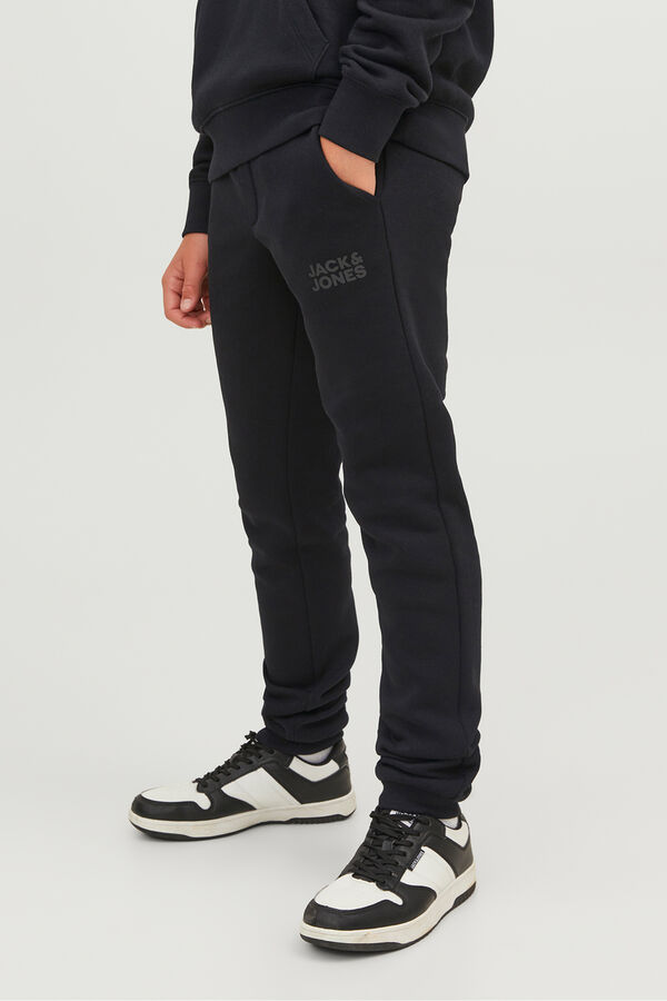 Jack & Jones Junior Sport jogger Crna