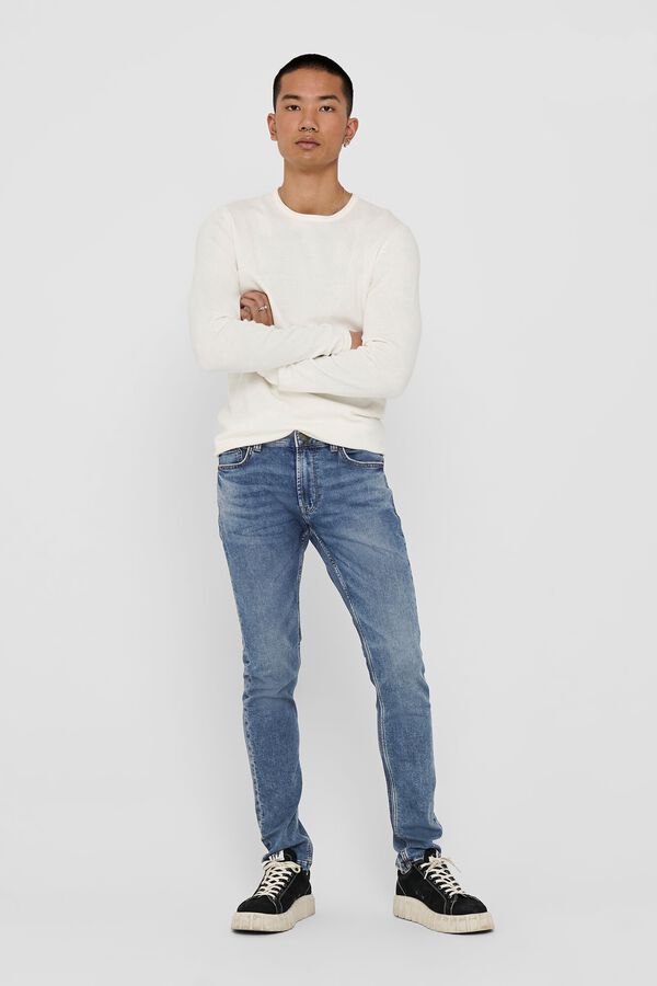 Only & Sons Slim fit jeans blue