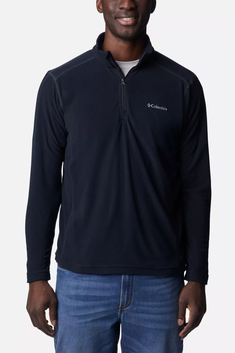 Forro polar con media cremallera