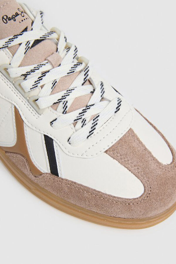 Pepe Jeans  Zapatillas con piel nude