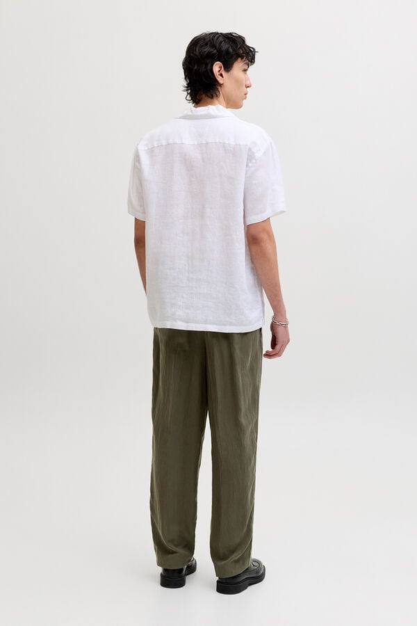 Jack & Jones Loose trousers with drawstring nude