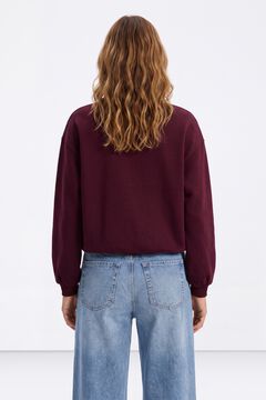 Tiffosi Sudadera oversize cuello redondo