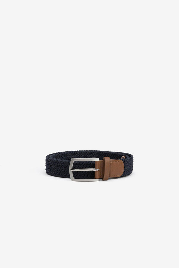 Tiffosi Belt with elastic loop  blue