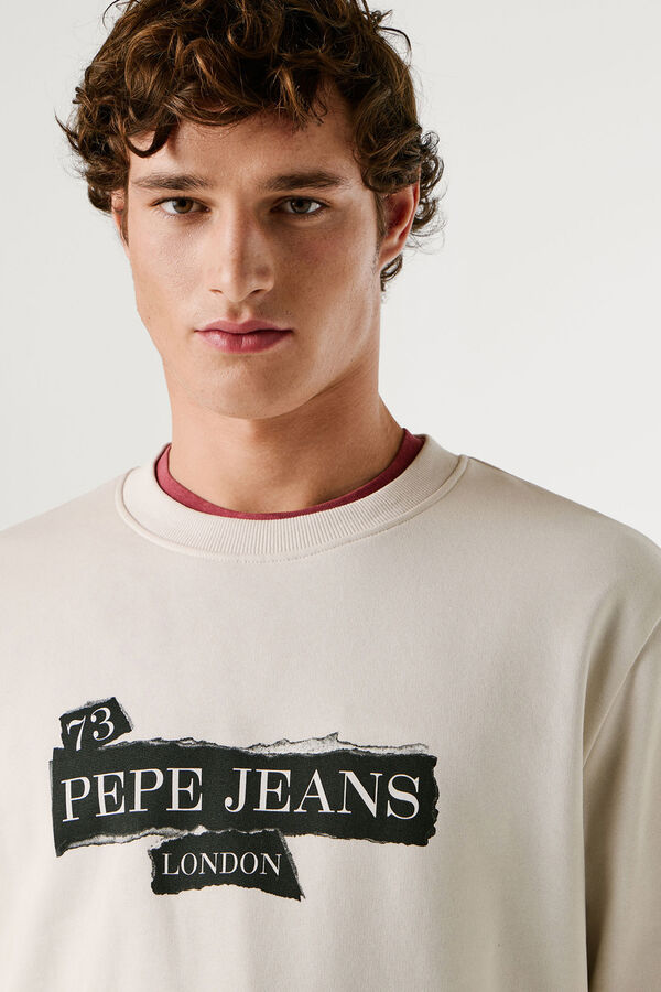 Pepe Jeans  Long-sleeved sweatshirt beige