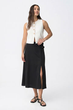 Tiffosi Falda midi hebillas