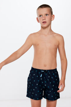 Springfield Boy's turtle swim shorts navy
