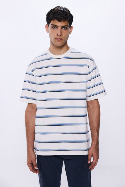 Springfield Striped T-shirt blue