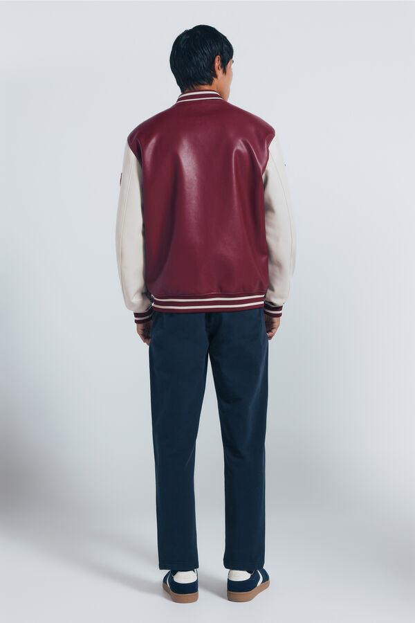 Springfield Slim fit comfort chinos blue