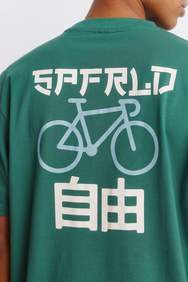Springfield Studio T-shirt SPRINGFIELD green
