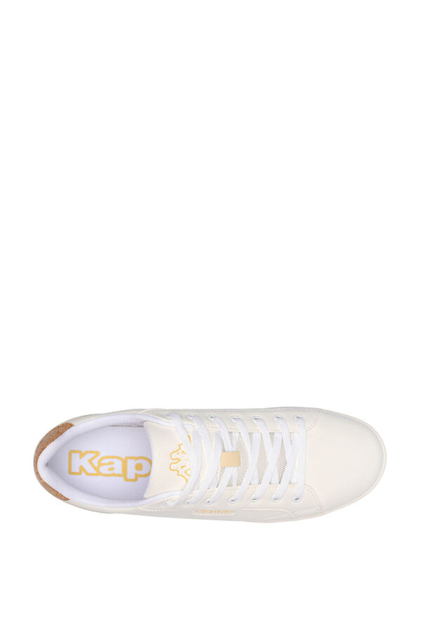 Kappa Zapatilla baja de hombre blanco