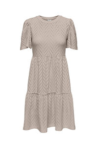 JDY Vestido curto bordado