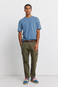 Springfield Slim fit cargo comfort trousers