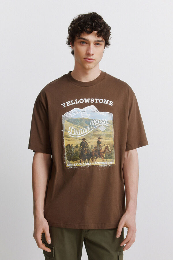 Springfield Yellowstone T-shirt nude