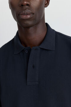 Springfield Slim fit structure polo shirt