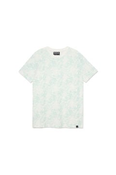 Springfield Camiseta Textura Tropical cinza