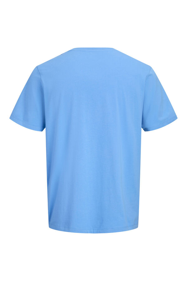 Jack & Jones T-shirt com estampado na frente azul