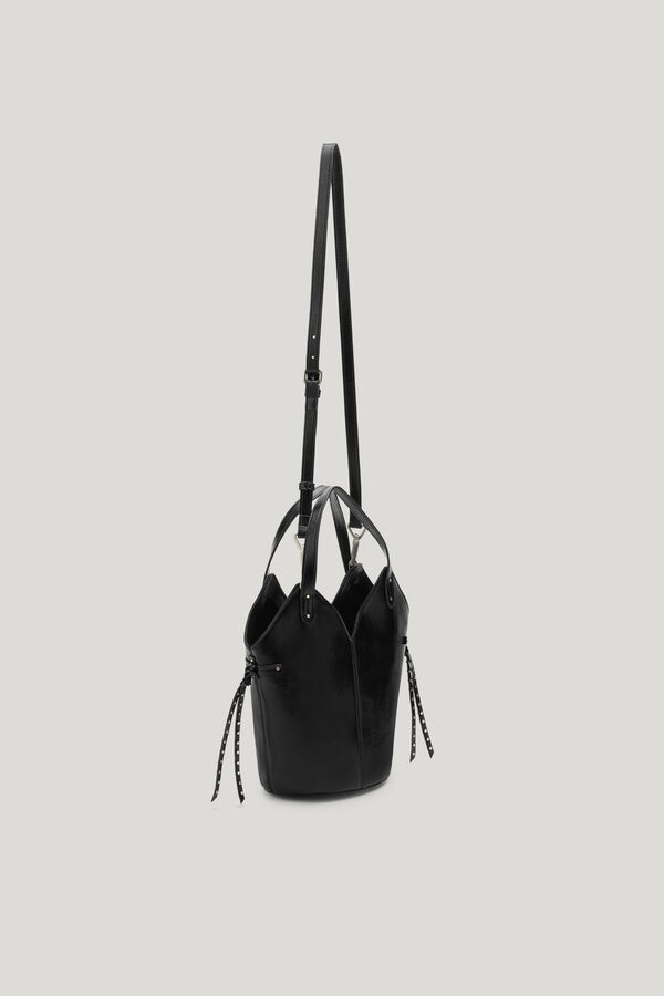 Pepe Jeans Crossbody bag with studs black