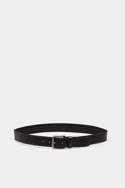 Springfield Ceinture cuir texan noir