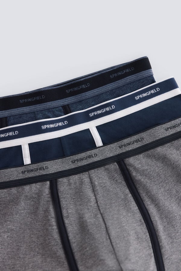 Springfield Pack 3 boxers blue