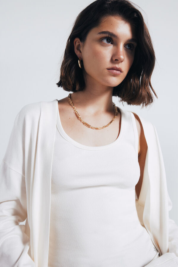 Springfield Gold chain necklace printed