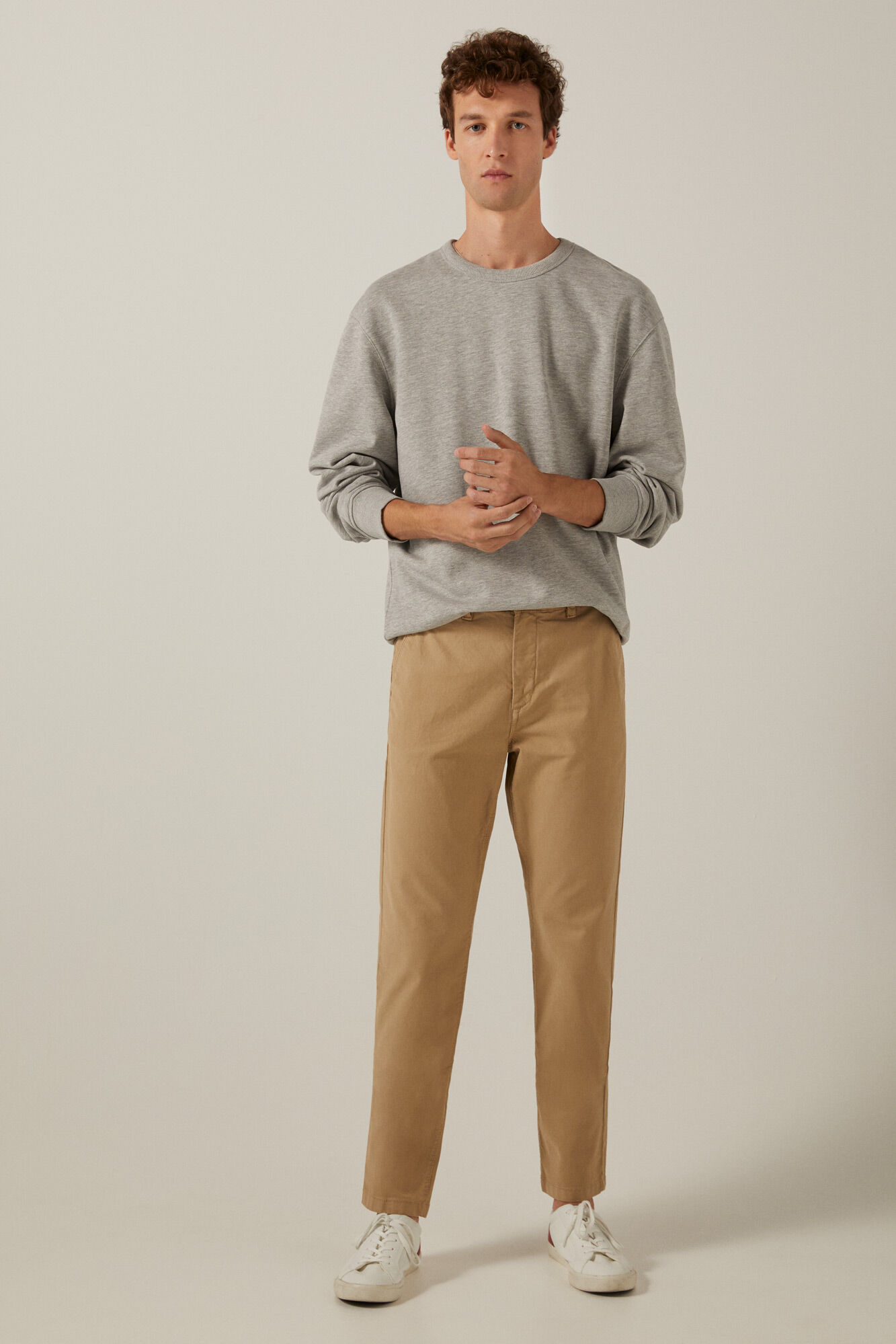 Springfield Chino lino cordón beige | ropa Lino Hombre ⋆ Tecno Bakery