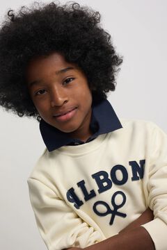 Silbon kids Sweatshirt de meio fecho-&eacute;clair