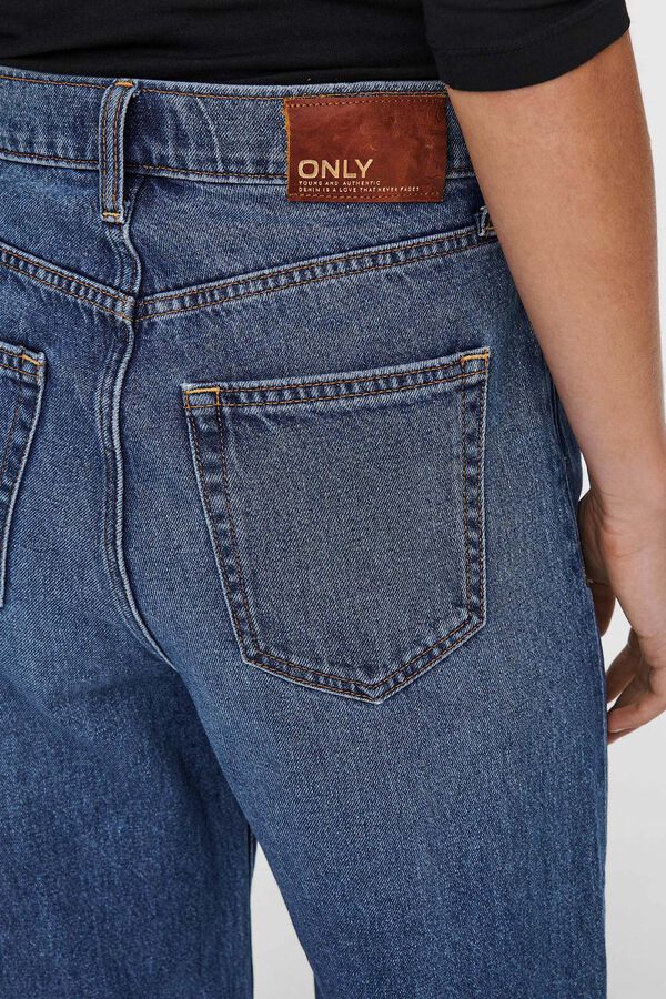 Only Jeans wide azul