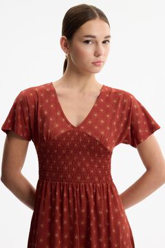 Inside Vestido midi estampado