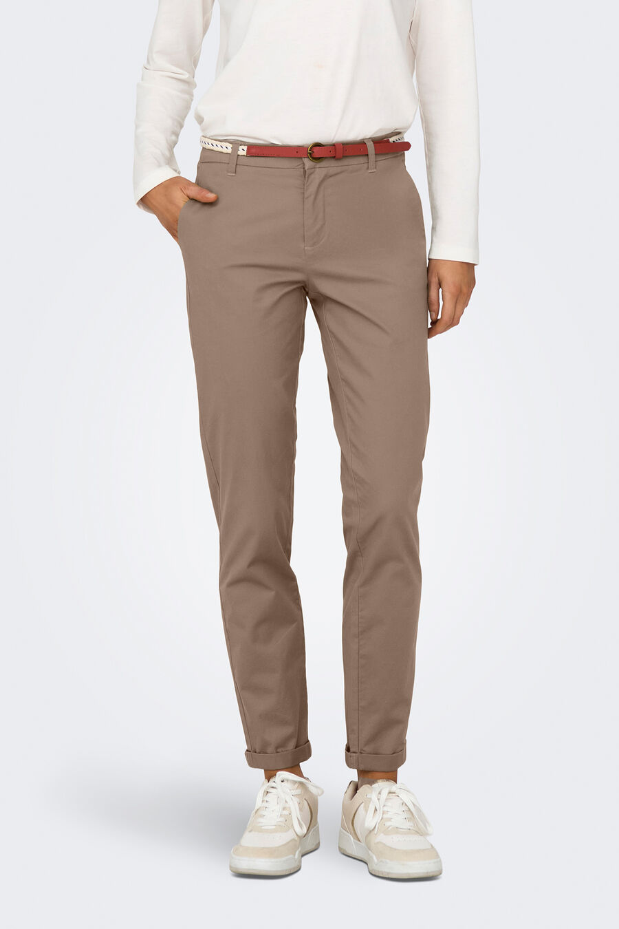 Pantalón chino elástico