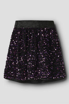 Name It saia de lantejoulas para menina