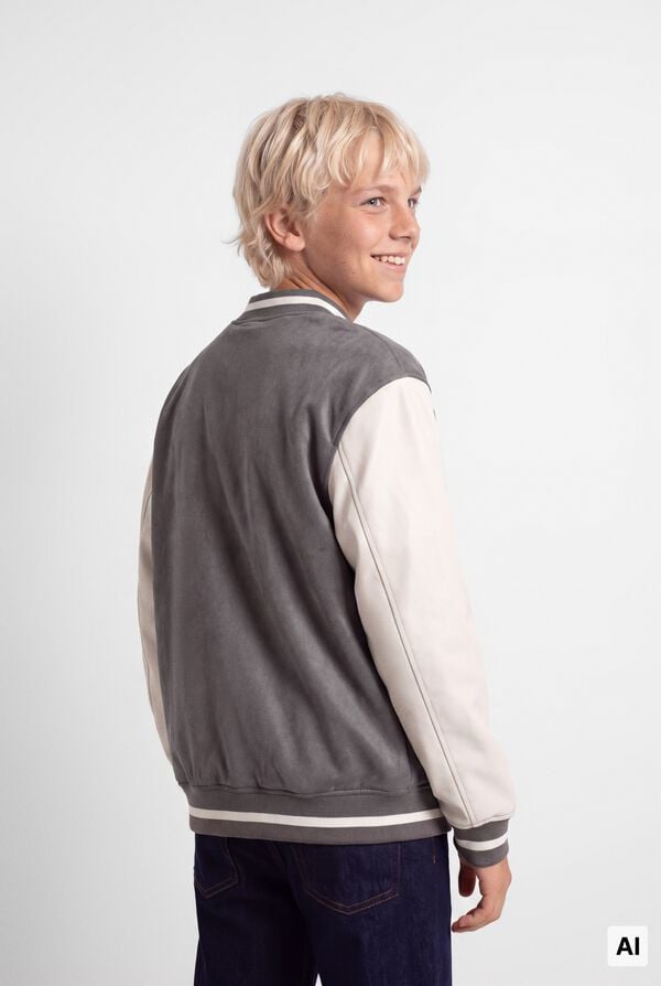 Springfield Kids Kids bomber jacket grey