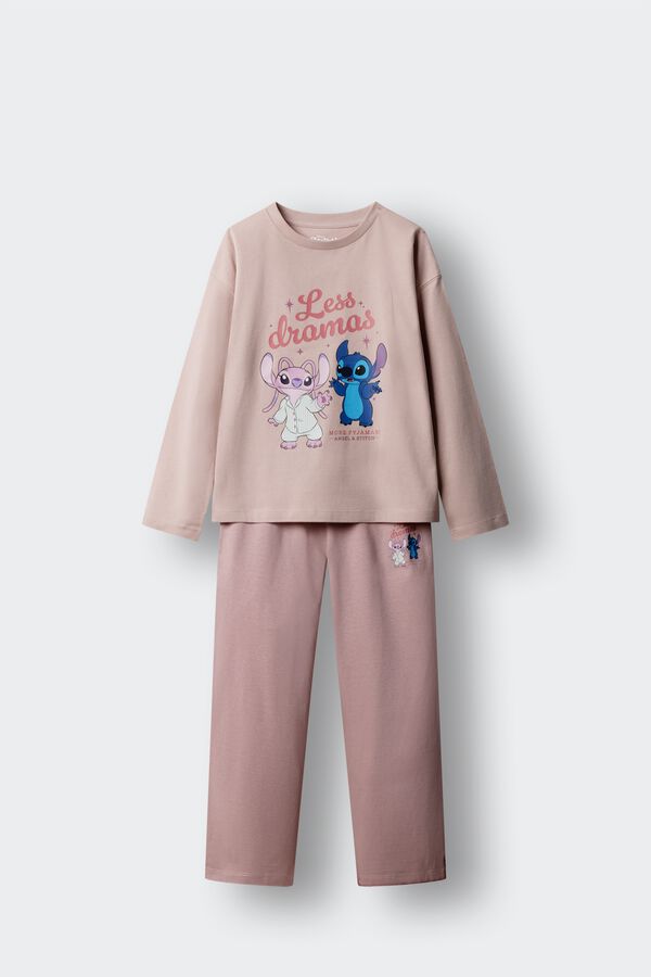 Springfield Kids Stitch girl's pyjamas pink