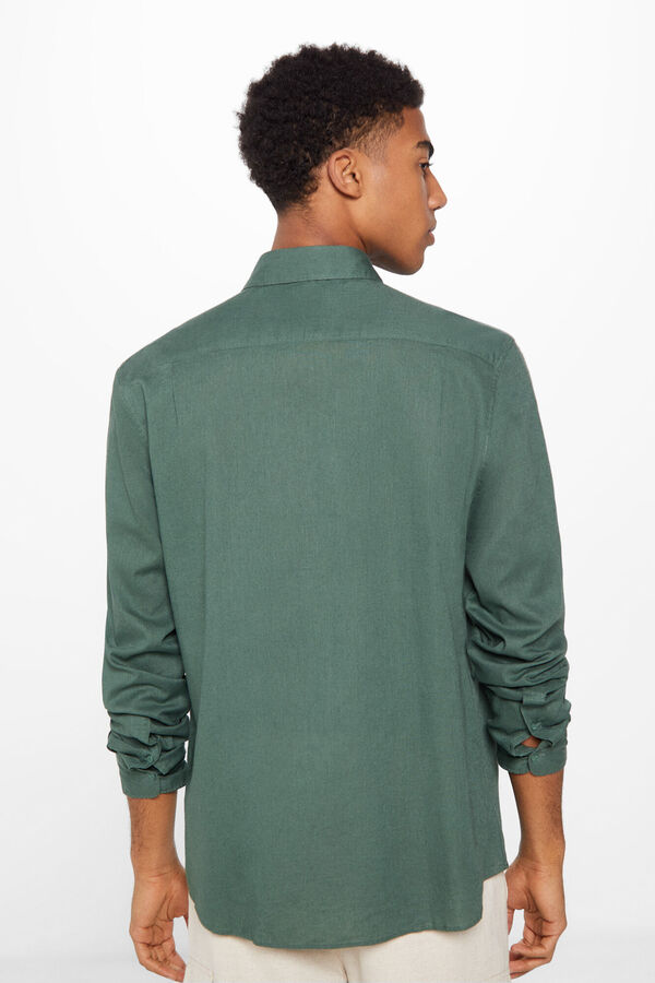 Springfield Colour linen shirt zelena