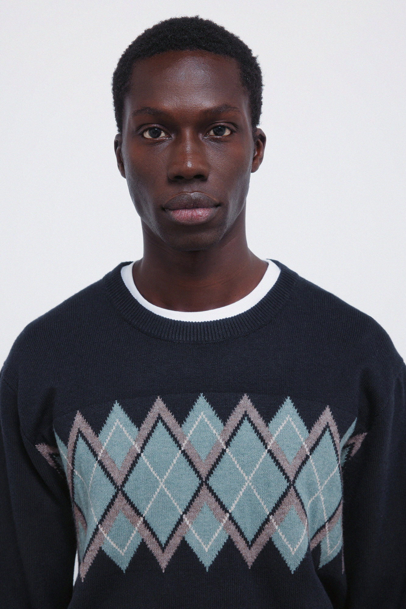 Springfield Jacquard Christmas jumper