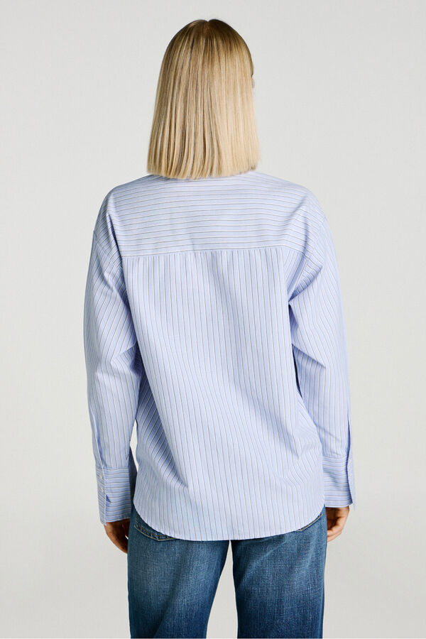 Jack & Jones Basic poplin shirt blue