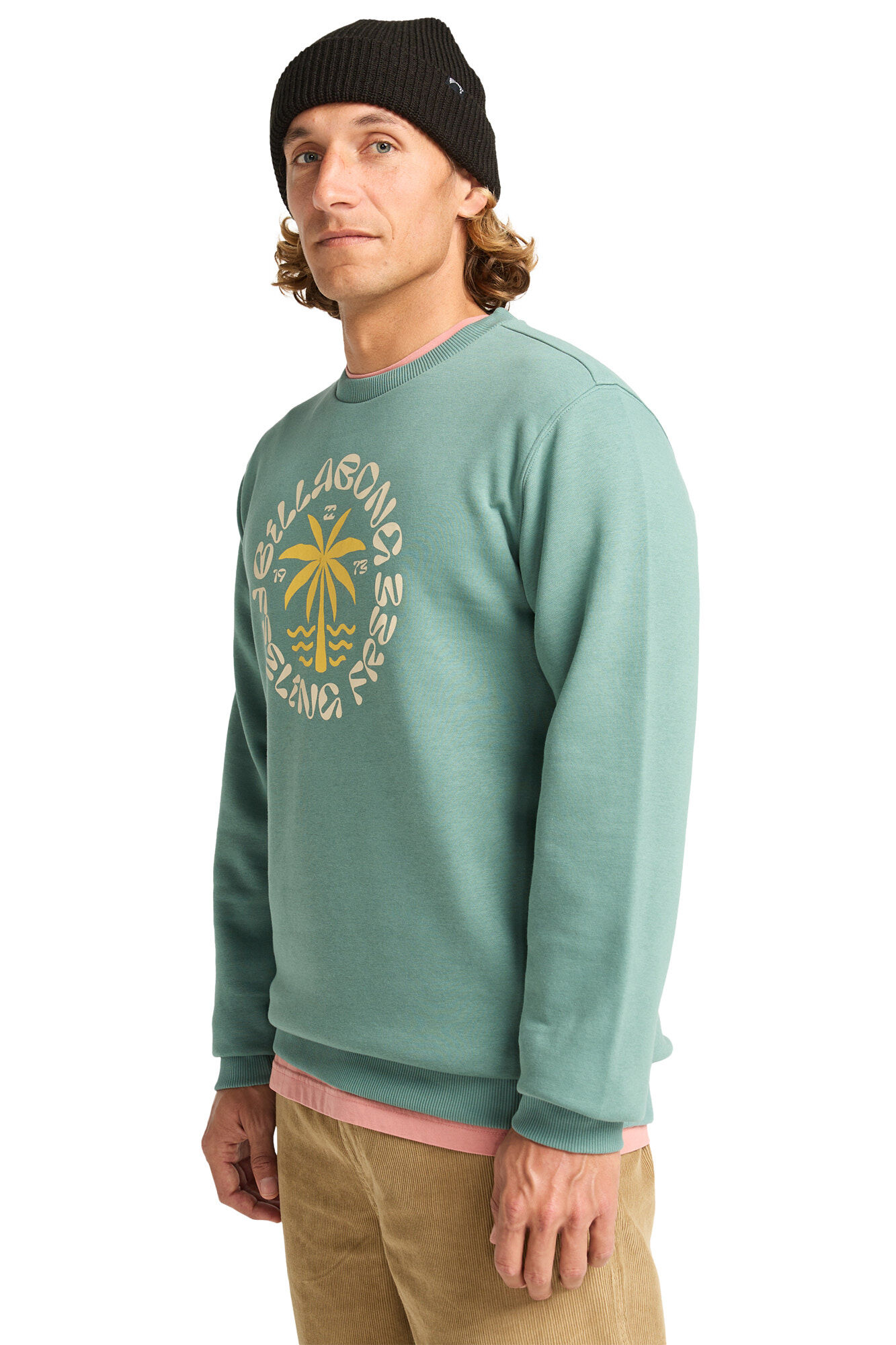 Billabong Arch Cr - Moletom Crew para Homens