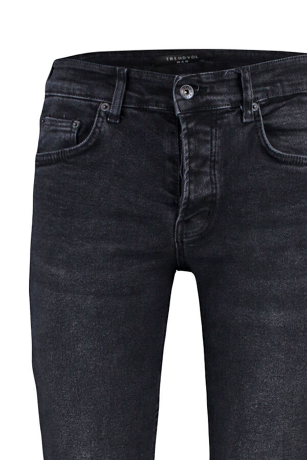 Trendyol Jeans skinny de hombre negro